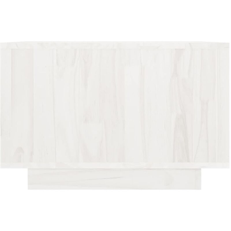 ULUYYUC Tavolino da Salotto Bianco 110x50x33,5cm Legno Massello di Pino, tavolino legno,tavolini da caffè,tavolino contenitore da salotto,Adatto a  soggiorno, balcone, ufficio : : Casa e cucina