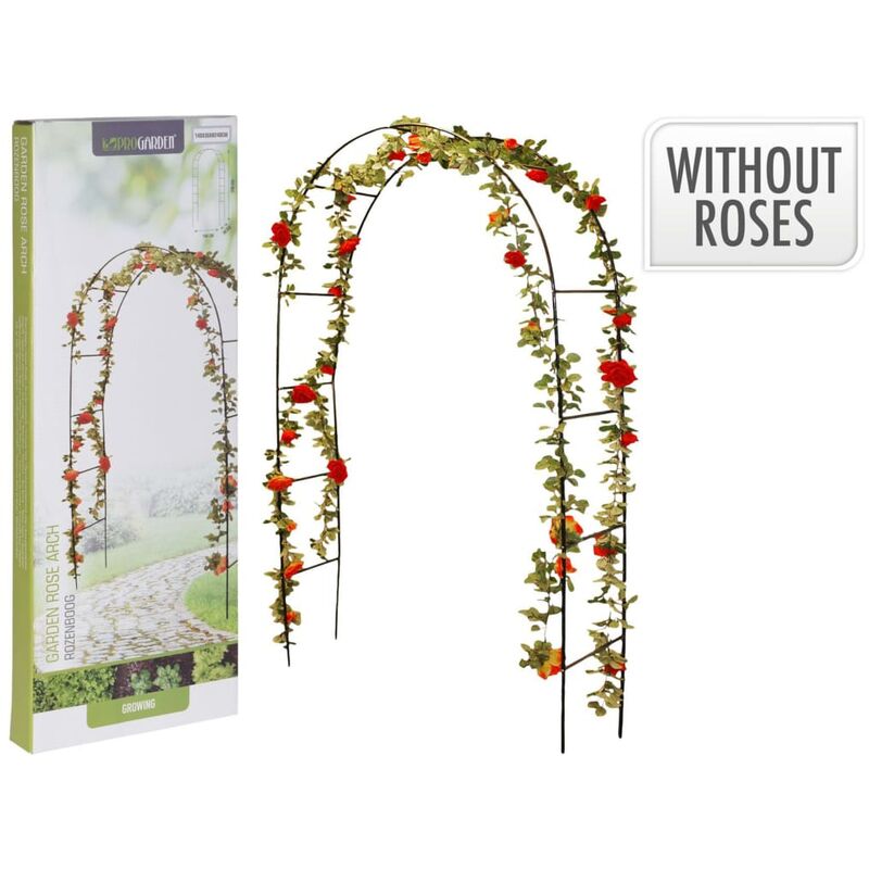 Arco per rose in ferro, 130xh.240 cm