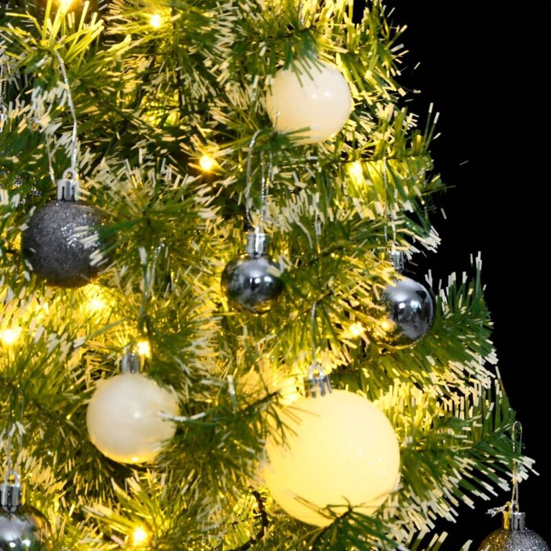 Albero di Natale luminoso bianco caldo con 90/150 LED IP44 da interno/esterno