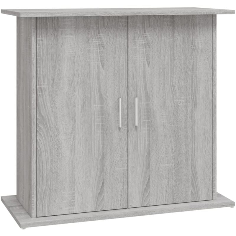 Supporto Acquario 121x41x58 cm Legno Multistrato Rovere Sonoma