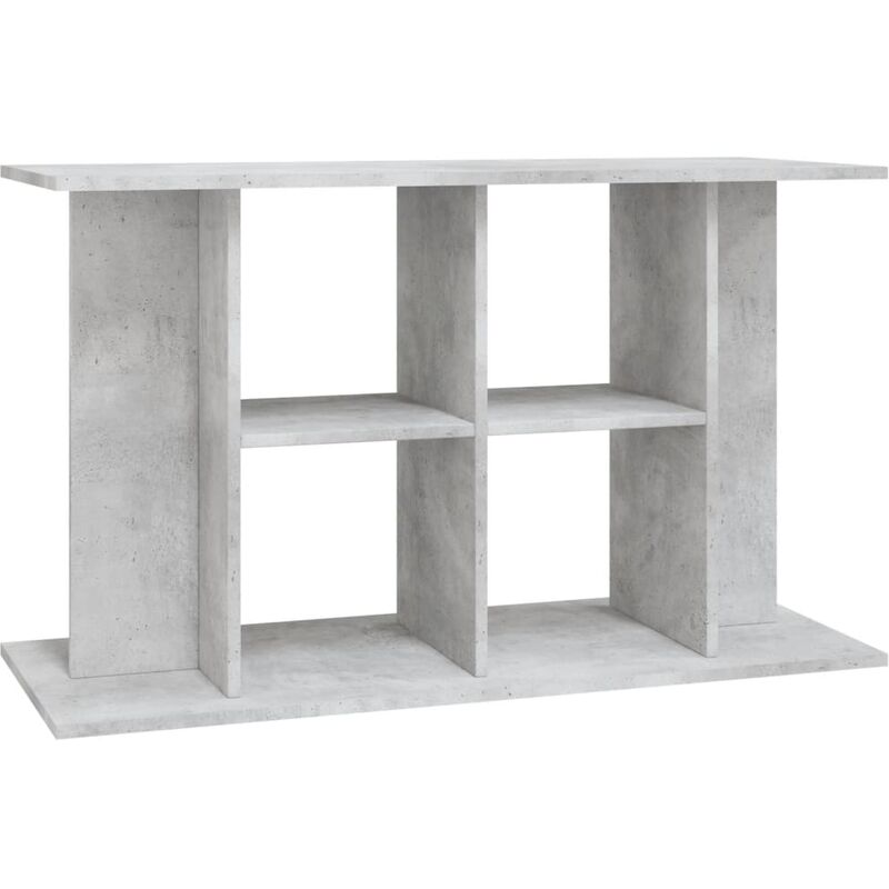 Supporto Acquario 81x36x73 cm Legno Multistrato Grigio Cemento