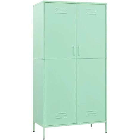 Germania Cupboard 1982-547 GW-Arcena, in graphite, with metal feet, 34