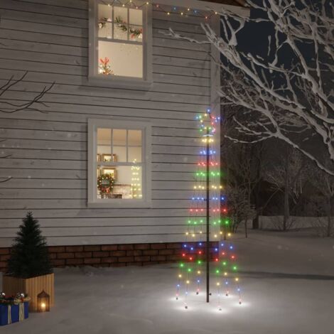 Punta Per Albero Led Multi 10L B/O 18H | Ricambio Illuminato Per Albero Di Natale | Importex Lotti - 2