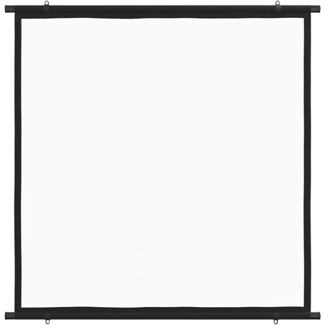 Schermo proiettore portatile, Schermo proiettore da pavimento, 163 x 123  cm, Materiale: White matte, Aspect ratio