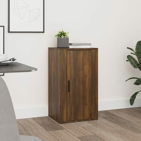 Credenza Moderna Rovere Marrone 70x34x90 cm VidaXL | Mobile Salvaspazio