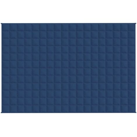 Coperta Ponderata Blu 137x200 cm 10 kg Tessuto