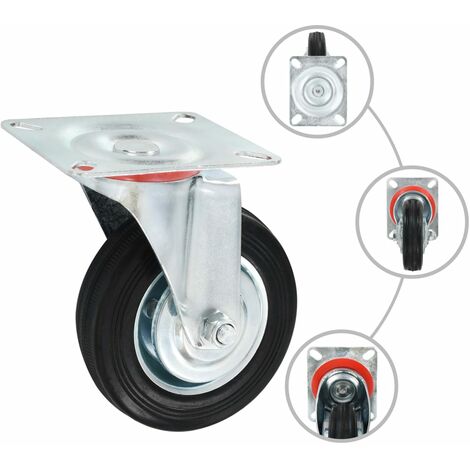 Carrello Verde 165 Mm Con Ruote Da 100 Mm - Perfetto Per Trasporto Facile - Foto 8