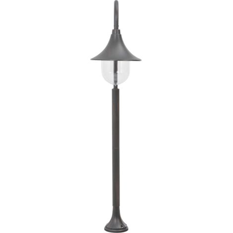 Lampione da Giardino E27 120 cm in Alluminio Bronzo