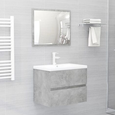 Mobile Sottolavabo da Bagno 63x30x54 cm in Truciolato Colori Diversi vidaXL