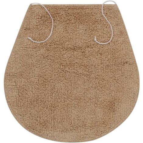 SET TAPPETI BAGNO 3PZ FERIDRAS PARURE BEIGE