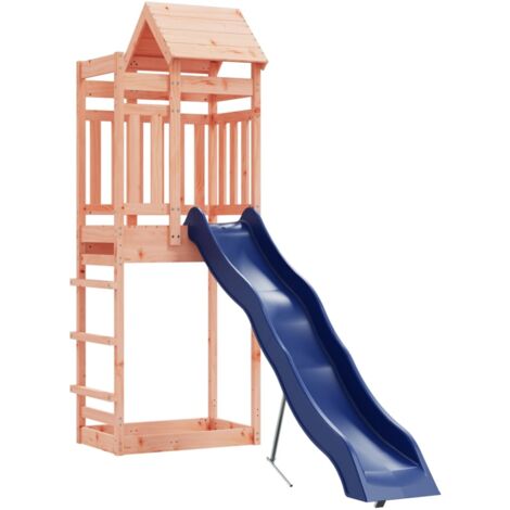 Scivolo per Bambini Blu 222x42x20 cm in Polipropilene vidaXL 66858