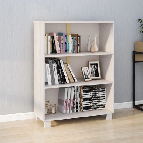 Libreria di design realizzata con cubi in legno massello nobile su  struttura in metallo