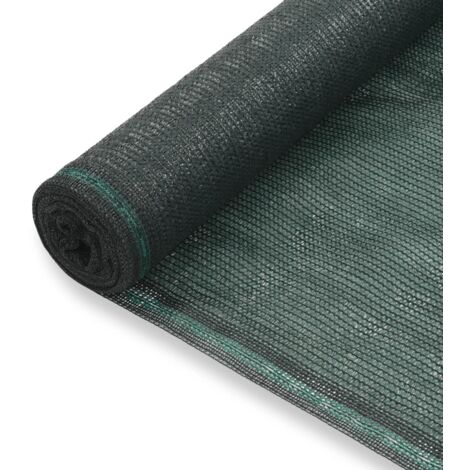 Pannello Frangivista Per Recinzione In HDPE – Rete Ombreggiante Antivento Per Giardino E Campo Da Tennis (Antracite, 2 X 10 M)