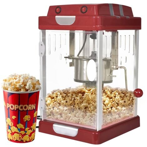 Macchina per Popcorn Professionale Macchinetta Pop Corn in Acciaio  Inossidabile con Macchina Pop Corn con Carrello