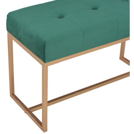 Panca 80 cm in Velluto Verde