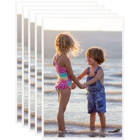 Cornice per foto a 10 foto, multiframe Family bianca.