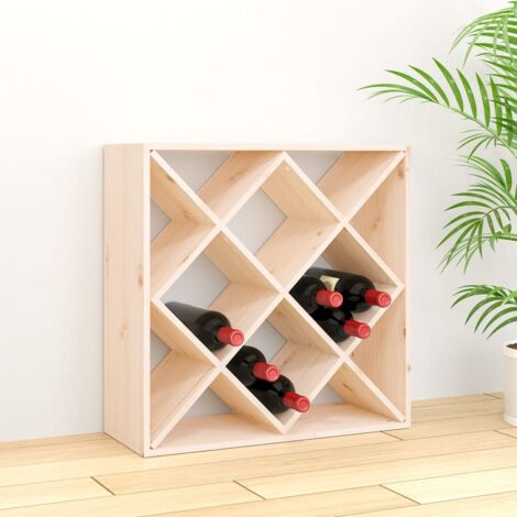 Portabottiglie in legno design moderno Zia Babele 3