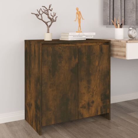 vidaXL Credenza Bianca 70x42,5x185 cm in Legno Multistrato