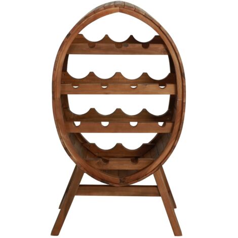 Scaffale Per Vino OptiPlus In Legno Di Pino - Marrone, Capacità 42-91 Bottiglie, Modulare - Foto 8