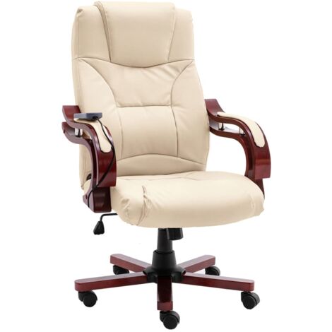Sedia da ufficio Houston 1262 (Crema) - Mobili da ufficio