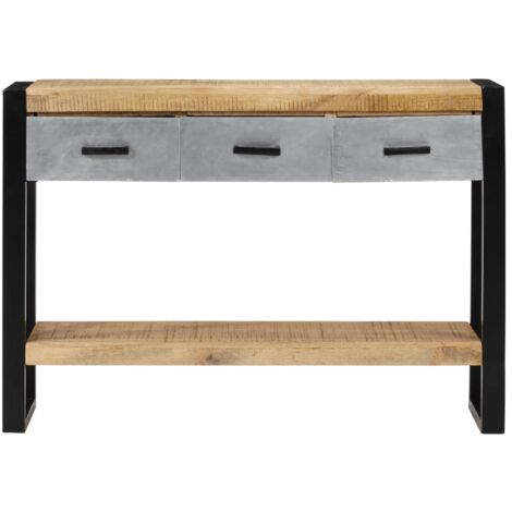 Consolle Legno Tavolo Consolle In Legno Di Mango 110x35x76 Cm