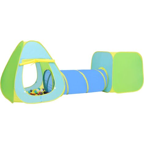 Tenda da Gioco per Bambini 250 Palline Multicolore 190x264x90cm