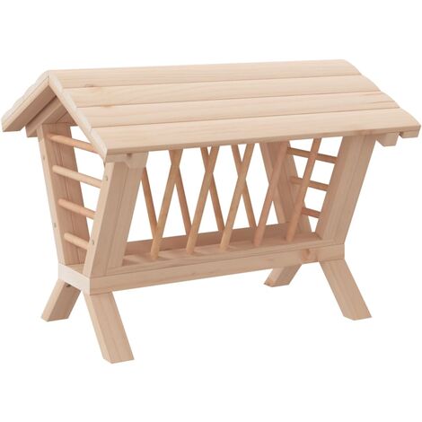 Mangiatoia Per Coniglio Kerbl Zincata - 30x15x10cm Per Fieno E Verdure - Foto 11