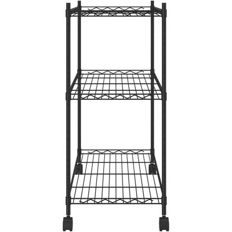 shelfplaza® PRO 90x60x50 cm Scaffale metallo per carichi pesanti zincato  con 3 ripiani con 200kg capacità di carico / Scaffali in metallo per garage  come scaffali per ripostiglio o officina