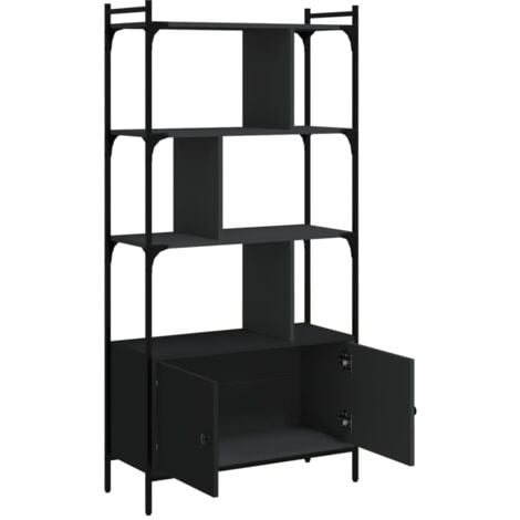 Mobile Libreria 145x29x145h cm in stile moderno irregolare con 4