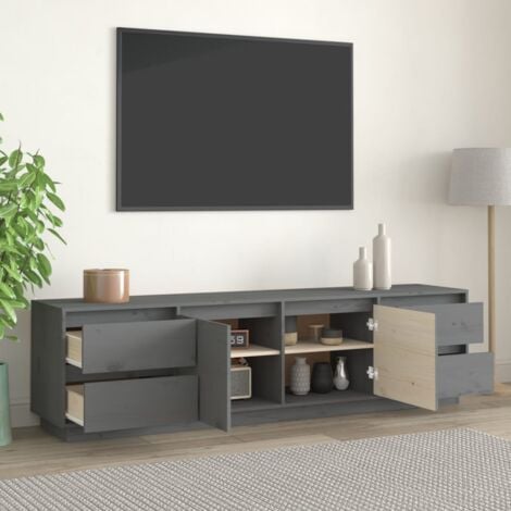 Porta Tv ad angolo legno Massello – Punto Mobili