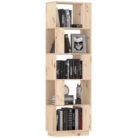 Libreria/Divisorio 100x30x135,5 cm Legno Massello di Pino