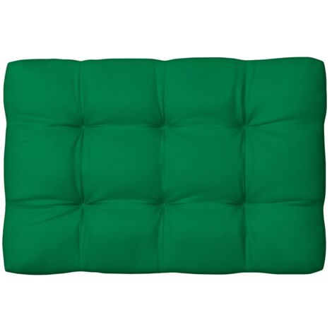 VidaXL 2 Cuscini Per Pallet Esterno - Imbottitura In Fibra Cava, Tessuto Oxford Verde | Per Giardino E Interni - Foto 5