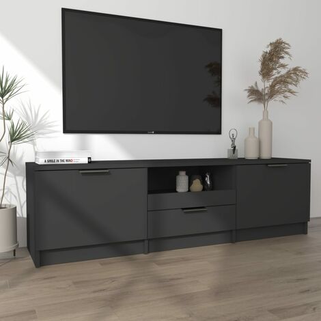 vidaXL Mobile Porta TV Bianco 140x35x40 cm in Legno Multistrato