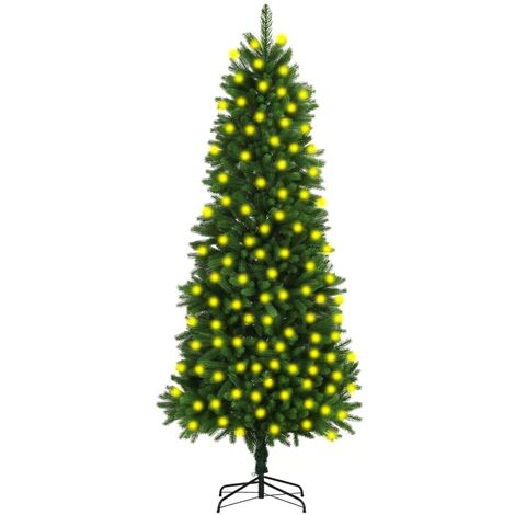 YOUTHUP Albero di Natale Artificiale L 240 cm Verde