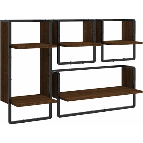 XUANYU Supporto A 2 Livelli Per Microonde E Forno, Organizzatore Da Cucina Con Struttura Solida, Bianco E Noce