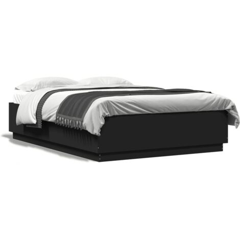 Letto Con Contenitore SECOLI Giroletto – Struttura In Legno Multistrato Bianco, Con Cassetti, 120x200 Cm, Matrimoniale - 2