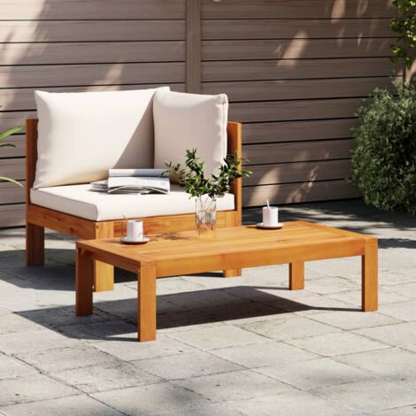 VidaXL Cuscini Da Giardino - Set Divani Da Giardino 2pz Con Cuscini Legno Massello Di Acacia 93742972
