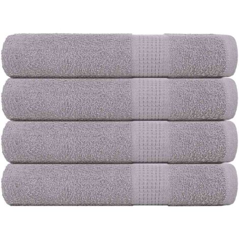 Asciugamani Sauna 100% Cotone - 2 Pezzi 80x200 Cm, 470 G/m², Beige - Foto 2