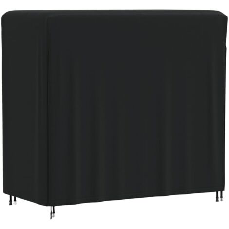 Copertura Per Legna Da Ardere 148x66 Cm - Tessuto Oxford Impermeabile, Con Elastichi E Occhielli - Set 2 Pannelli