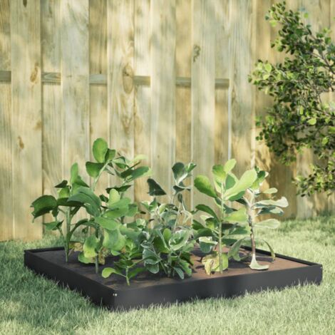 Fioriera Rialzata In Tessuto Non Tessuto, 50x30x20 Cm, 3 Pezzi, Con Manici, Per Orto E Balcone