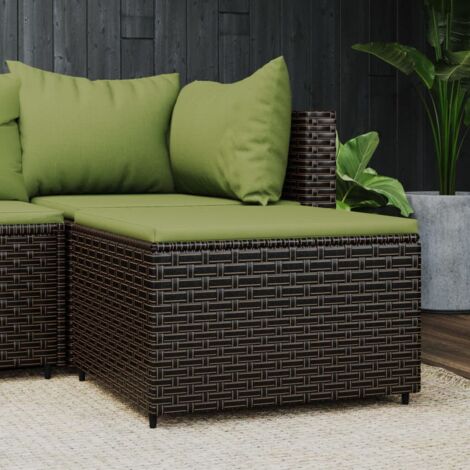 Set di 2 poltrone da giardino in poly-rattan Halden, poltrone