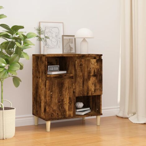 Credenza Rovere Sonoma 60x35x70 cm in Legno Multistrato | -it Credenza Rovere Sonoma 60x35x70 cm in Legno Multistrato | -it