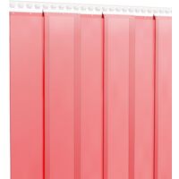 VidaXL Tenda per porte rossa 300 mm x 2,6 mm 25 m in pvc Tende Arredo 