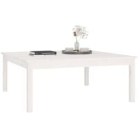 VidaXL Tavolino da salotto bianco 118x63x45 cm legno massello di pino  Tavolini da Caffè - | Acquista Online