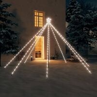 Luci Per Albero Natale Interni Esterni 576 Led Blu 3, 6 M