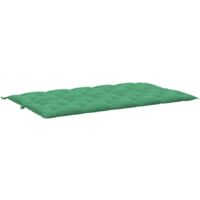 Cuscini Panca da Giardino 2pz Verdi 180x50x7cm Tessuto Oxford