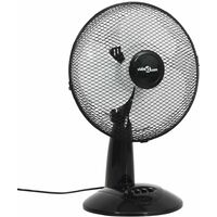 Ventilatore da tavolo Oscillante Nero Diametro 40 cm 45W Zephir