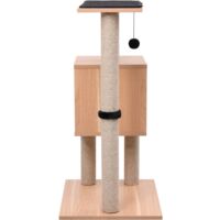 Albero per Gatti con Tappeto Tiragraffi in Sisal 82 cm