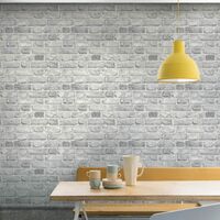 Grandeco Vintage House Brick Pattern Wallpaper Faux Effect Textured A28903