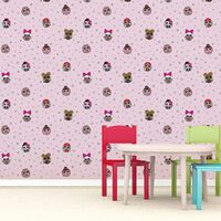 Debona LOL Surprise Dolls Children’s Star Girls Bedroom Baby Pink Wallpaper